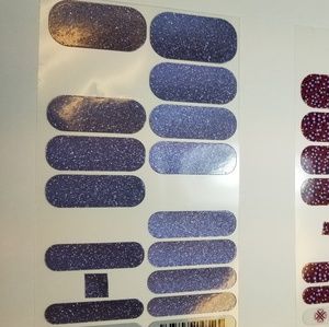 Jamberry Nail Wraps - Lavender Sparkle Partial